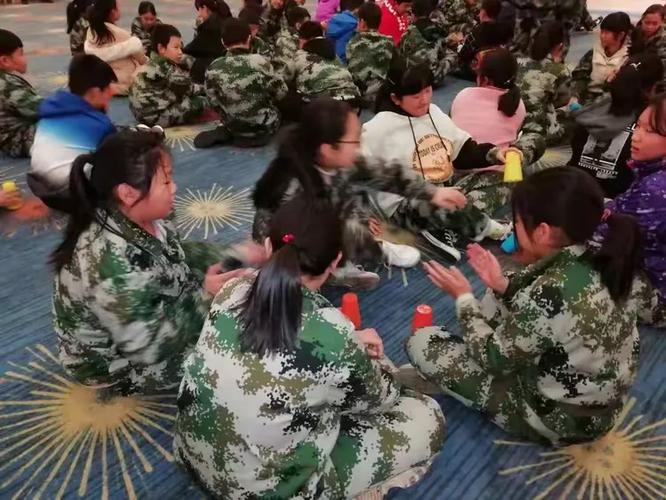 2019年郑东新区商鼎路第一小学好想你拓展训练 体能拓展，铸就团队精神